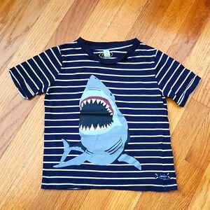 JOULES Shark Tee size 4